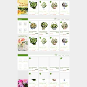 Thiết Kế Website Shop Hoa Tươi 01