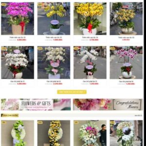 Theme wordpress shop hoa tươi 1