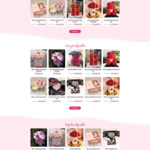Theme wordpress shop hoa tươi 03