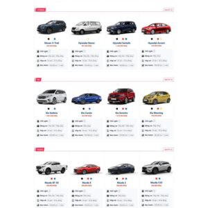 Thiết Kế Website Showroom Bán Xe Ô Tô