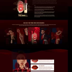 Thiết Kế Website Bán Son Môi Chuyên Nghiệp Và Đẹp Mắt