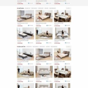 Thiết Kế Website Bán Nội Thất Đẹp, Chuẩn SEO