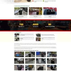 Thiết Kế Website Dịch Vụ Cho Thuê Loa Kẹo Kéo