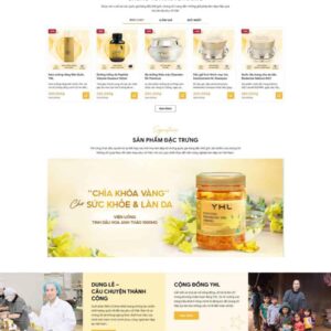 Thiết Kế Website Bán Mỹ Phẩm Đẹp, Chuẩn SEO