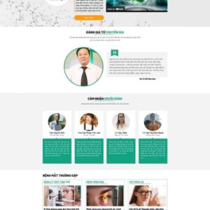 Thiết Kế Website Sức Khỏe, Y Tế Chuyên Nghiệp