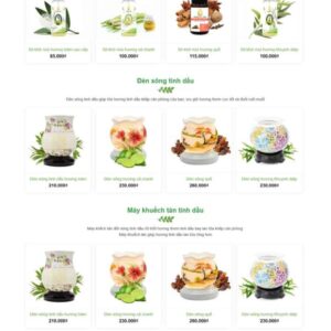 Theme wordpress bán hàng thực phẩm chức năng 22