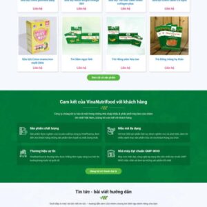 Theme wordpress thực phẩm chức năng 1