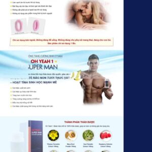 Theme wordpress bán hàng thực phẩm chức năng 4