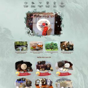 Thiết Kế Website Bán Trà