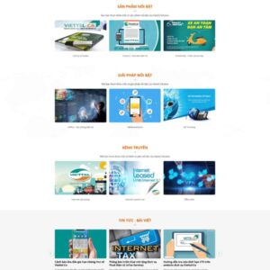 Thiết Kế Website Viễn Thông Viettel