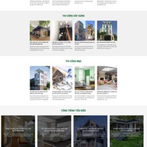 Thiết Kế Website Công Ty Xây Dựng 05