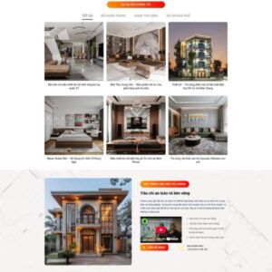 Thiết Kế Website Kiến Trúc Xây Dựng Nhà Đẹp