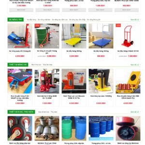 Theme wordpress bán xe nâng