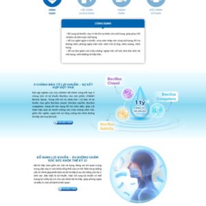 Thiết kế website bán thuốc xịt mũi